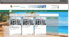 Desktop Screenshot of die-ferieninsel.de
